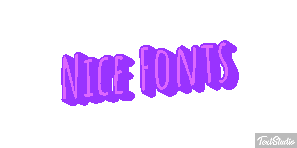 Nice Fonts Text effect
