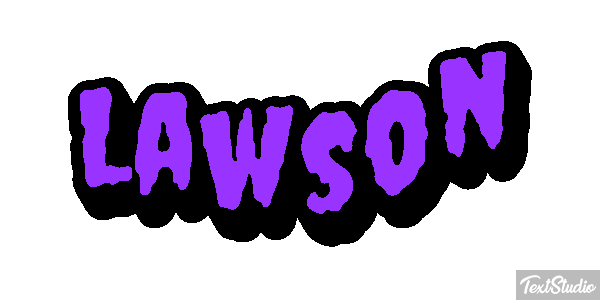 Lawson Text effect