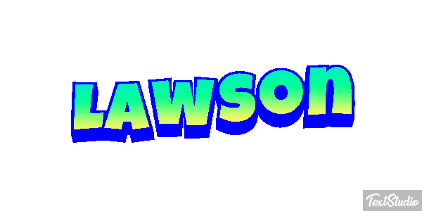 Lawson Text effect