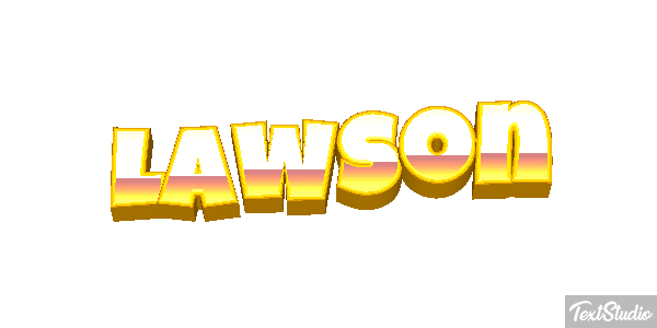 Lawson Text effect