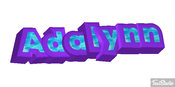 Adalynn Tekst effect