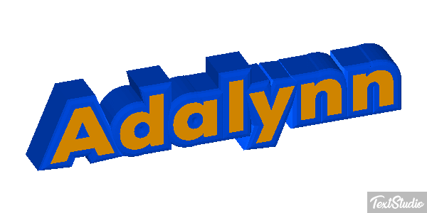 Adalynn Tekst effect
