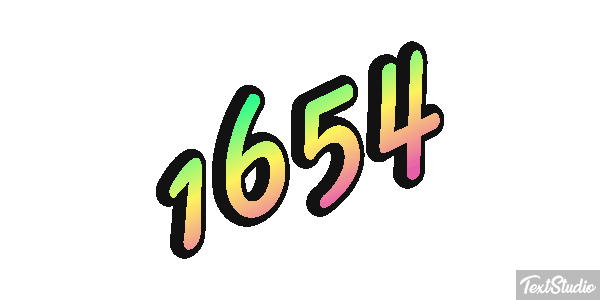 1654 テキスト効果
