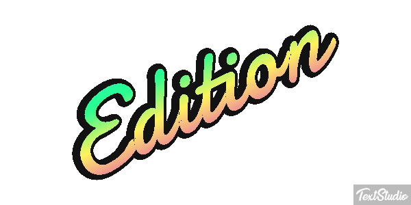 Edition Effet de texte