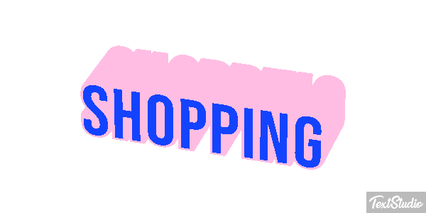 Shopping Text effect
