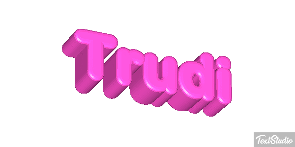 Trudi Text effect
