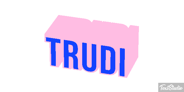 Trudi Text effect