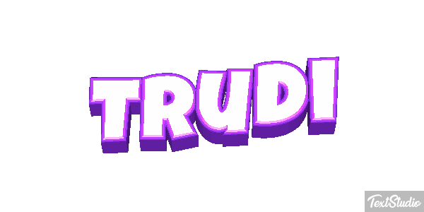 Trudi Text effect