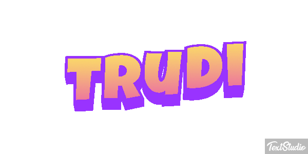Trudi Text effect