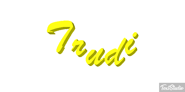 Trudi Text effect