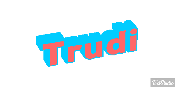 Trudi Text effect