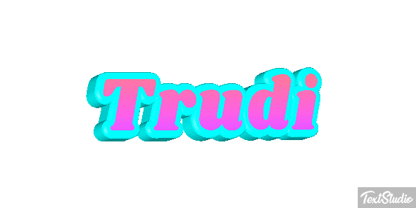 Trudi Text effect