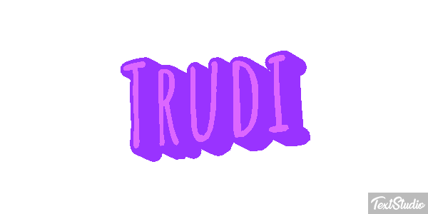 Trudi Text effect