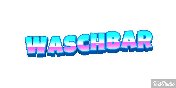 Waschbär Tekst effect