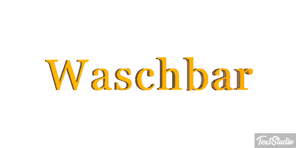 Waschbär Tekst effect