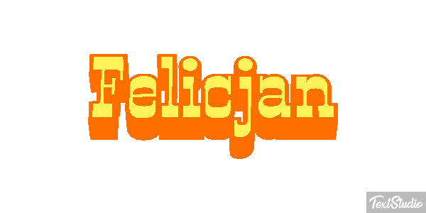 Felicjan Effet de texte