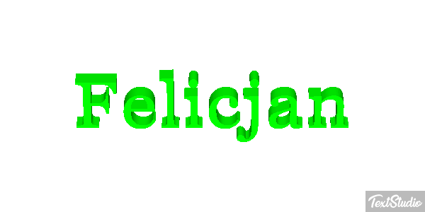 Felicjan Effet de texte