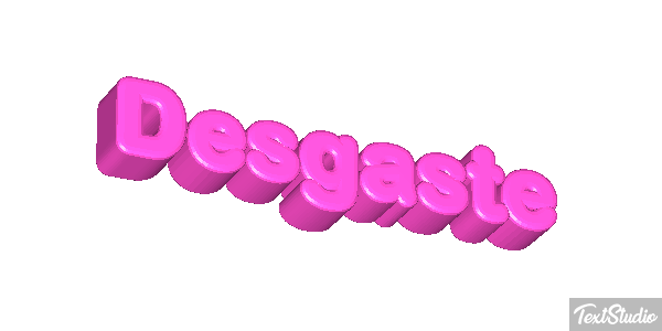 Desgaste Efekt tekstowy
