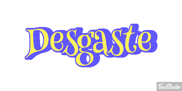 Desgaste Efekt tekstowy