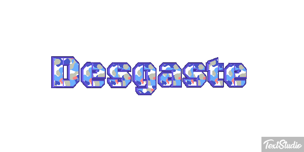 Desgaste Efekt tekstowy