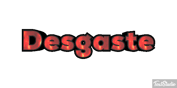 Desgaste Efekt tekstowy