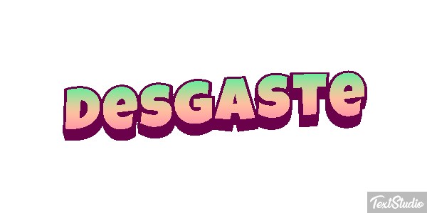 Desgaste Efekt tekstowy