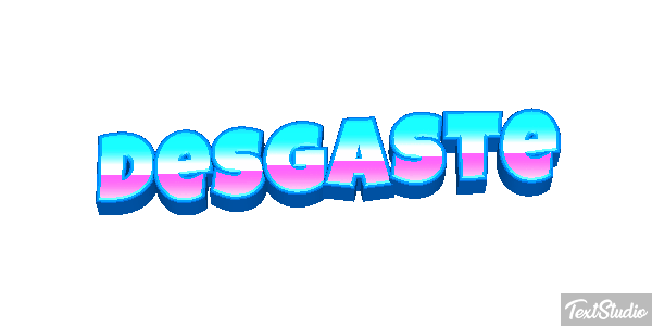 Desgaste Efekt tekstowy