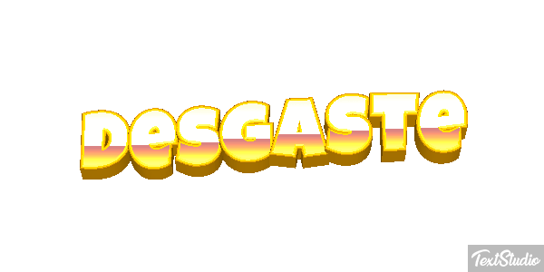 Desgaste Efekt tekstowy