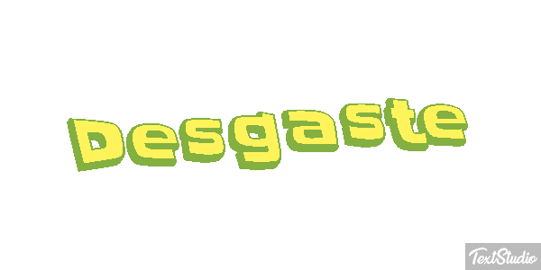 Desgaste Efekt tekstowy