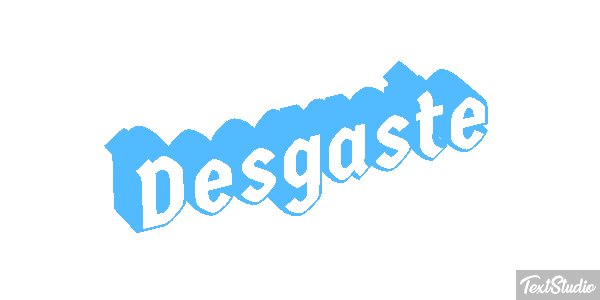 Desgaste Efekt tekstowy