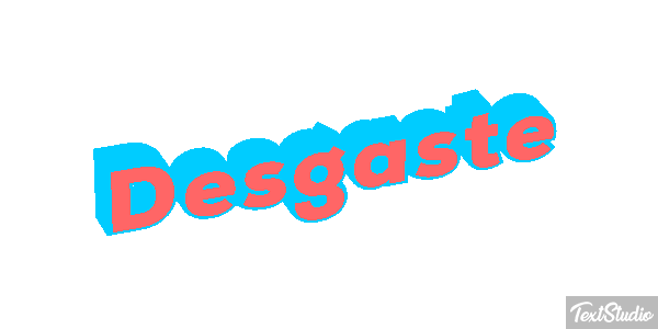 Desgaste Efekt tekstowy