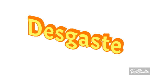 Desgaste Efekt tekstowy