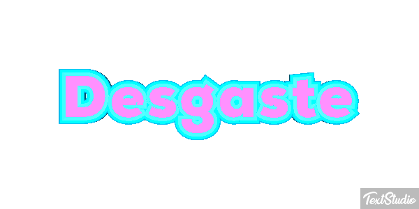 Desgaste Efekt tekstowy