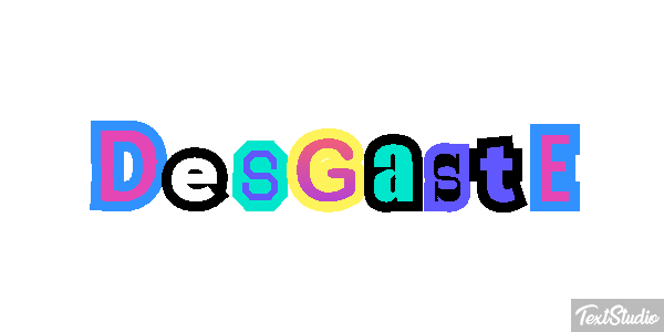 Desgaste Efekt tekstowy