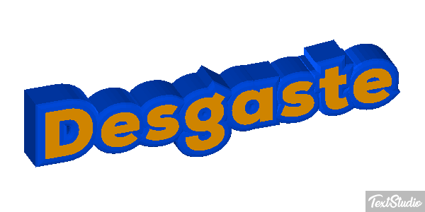Desgaste Efekt tekstowy