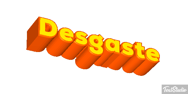 Desgaste Efekt tekstowy