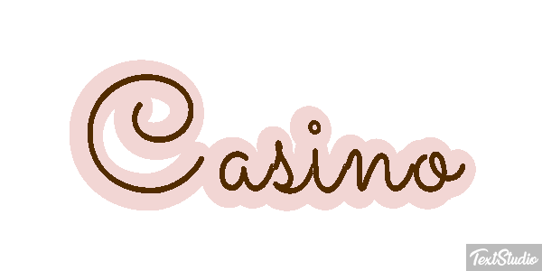Casino Efecto de texto