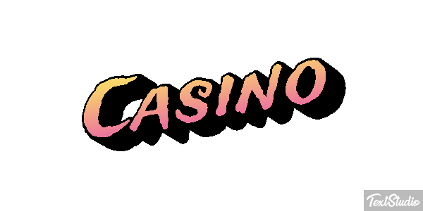 Casino Efecto de texto