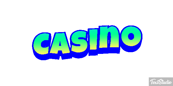 Casino Efecto de texto