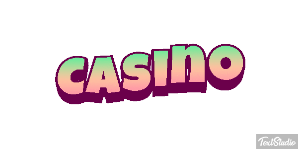 Casino Efecto de texto