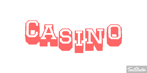 Casino Efecto de texto