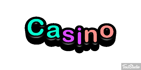 Casino Efecto de texto
