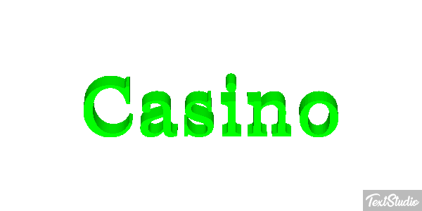 Casino Efecto de texto
