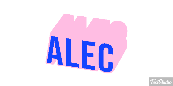 Alec Text effect