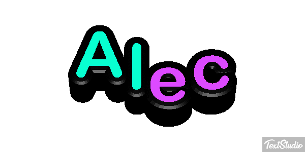 Alec Text effect