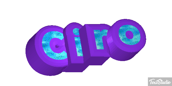 Ciro Текстовый эффект