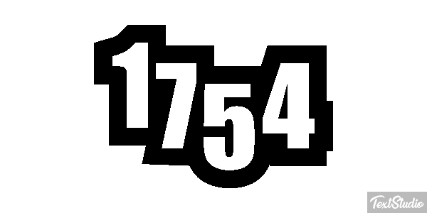 1754 Efecto de texto