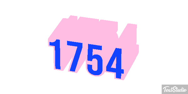 1754 Efecto de texto