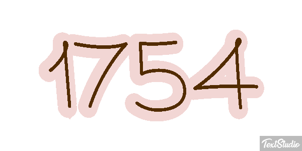 1754 Efecto de texto