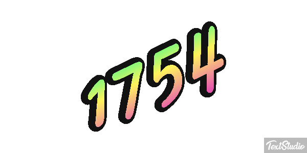 1754 Efecto de texto